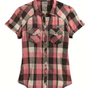 Harley-Davidson Womens Chain Stitch Embroidery Wa